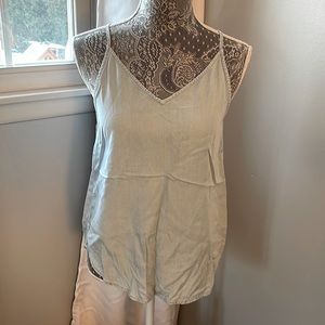 Chambray tank from The Loft